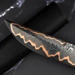 Modern Japanese Tanto - tip detail