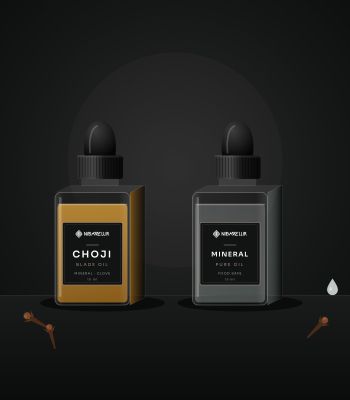 Choji olej a minerálny olej Nidavellir